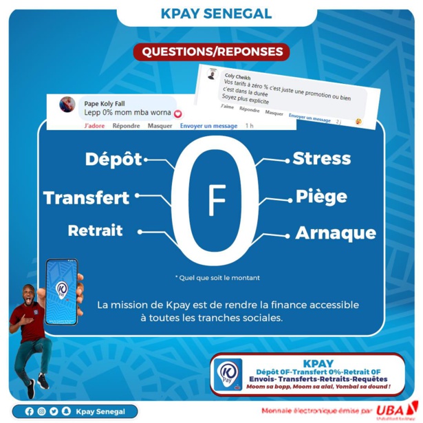 Transfert d'argent : Kpay sera lancé le 01avril prochain