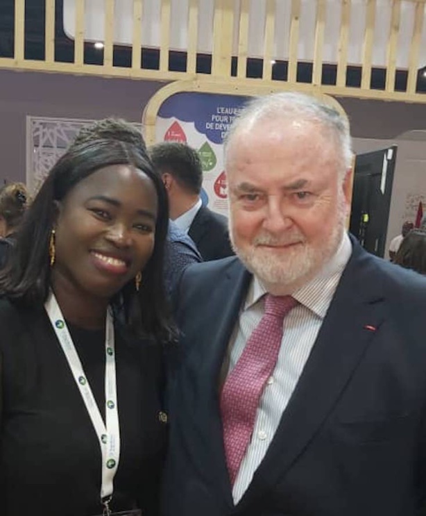 Forum mondial de l'eau à Dakar : Dieynaba Goudiaby, conseillère au CESE rencontre plusieurs partenaires Forum mondial de l'eau à Dakar : Dieynaba Goudiaby, conseillère au CESE rencontre plusieurs partenaires
