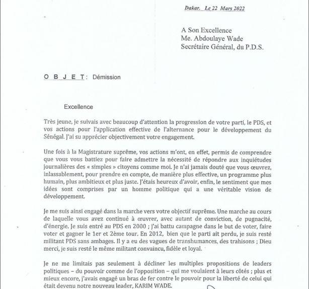 Serigne Assane Mbacké du PDS: "J'ai perdu beaucoup de biens à cause de... je me retire de la vie politique" Serigne Assane Mbacké du PDS: "J'ai perdu beaucoup de biens à cause de... je me retire de la vie politique"