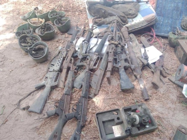 Casamance : Des émetteurs de marques françaises saisis dans des bases de Salif Sadio Casamance : Des émetteurs de marques françaises saisis dans des bases de Salif Sadio