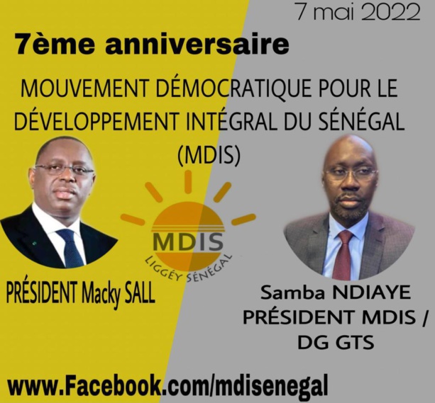 Le mouvement MDIS fête ses 7 ans Le mouvement MDIS fête ses 7 ans