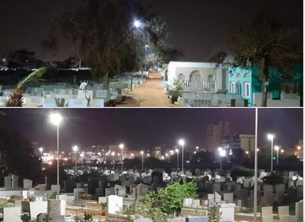 Dakar : Barthélémy DIAS met de l'éclairage dans les Cimetières de Yoff et de Saint Lazare Dakar : Barthélémy DIAS met de l'éclairage dans les Cimetières de Yoff et de Saint Lazare