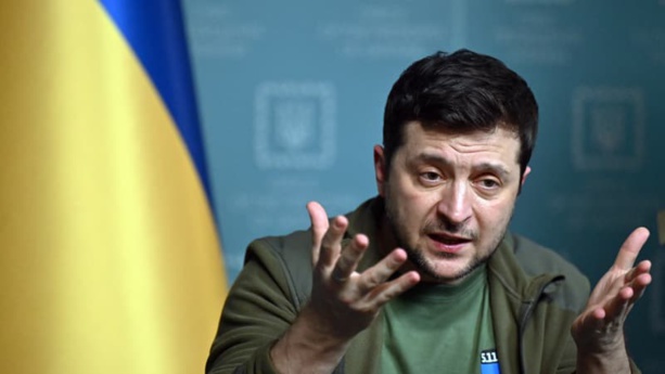 Les forces russes contrôlent "environ 20%" du territoire ukrainien, selon Volodymyr Zelensky