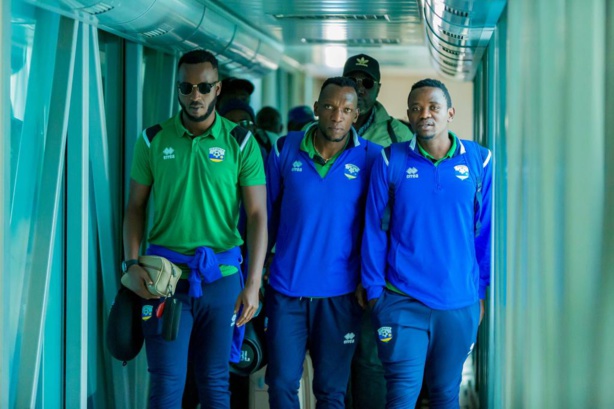 Eliminatoires CAN 2023 : l'équipe du Rwanda est arrivée à Dakar 