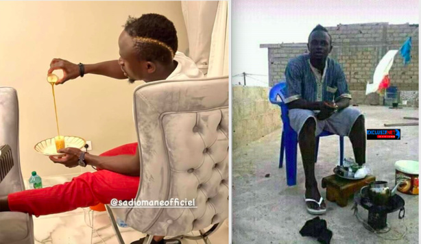 Sadio Mané, un véritable amateur du thé Sadio Mané, un véritable amateur du thé