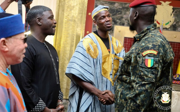 Guinée : voilà pourquoi Akon, Salif Keita, Paul Pogba...ont été reçus par le colonel Mamady Doumbya