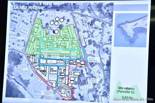 La maquette du nouveau Centre National Hospitalier Aristide Le Dantec dévoilée La maquette du nouveau Centre National Hospitalier Aristide Le Dantec dévoilée
