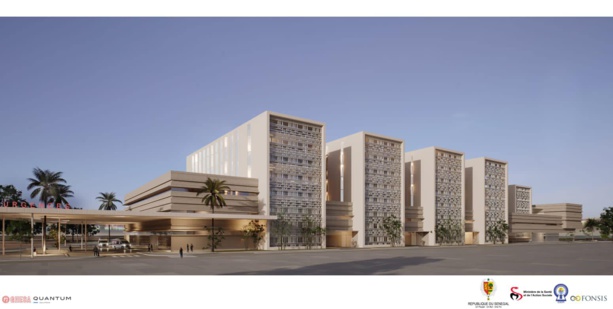 La maquette du nouveau Centre National Hospitalier Aristide Le Dantec dévoilée La maquette du nouveau Centre National Hospitalier Aristide Le Dantec dévoilée