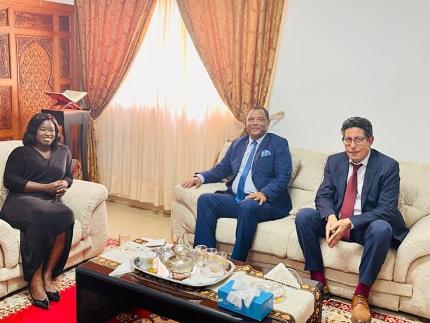Développement économique d'Oussouye : Dieynaba Goudiaby rencontre des diplomates marocains Développement économique d'Oussouye : Dieynaba Goudiaby rencontre des diplomates marocains