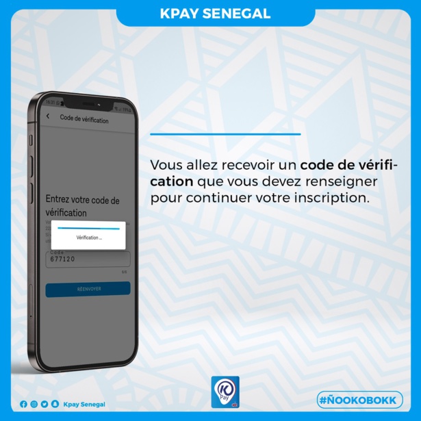 Application KPAY, Comment Ouvrir Un Compte...suivez les instructions Application KPAY, Comment Ouvrir Un Compte...suivez les instructions