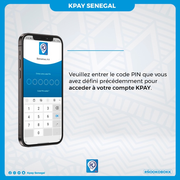 Application KPAY, Comment Ouvrir Un Compte...suivez les instructions Application KPAY, Comment Ouvrir Un Compte...suivez les instructions