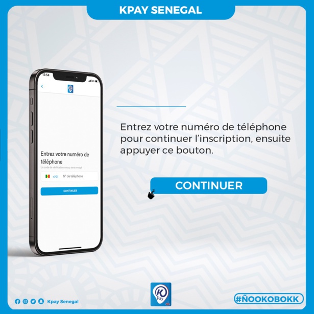 Application KPAY, Comment Ouvrir Un Compte...suivez les instructions Application KPAY, Comment Ouvrir Un Compte...suivez les instructions