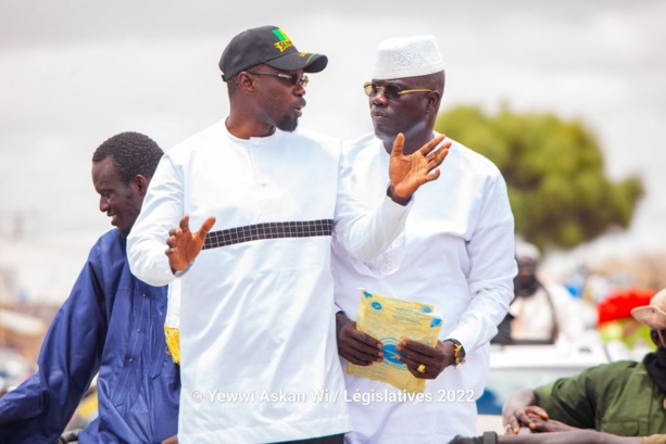 Sonko aux démissionnaires de Yewwi  : "Le 31 juillet, Benno sera laminé à Touba "