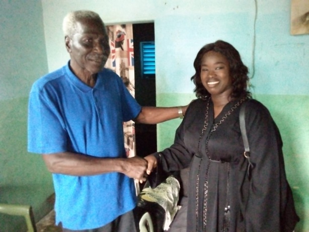 Oussouye : l'ancien champion de Judo Ankilin Diabone reçoit la candidate de Benno Dieynaba Goudiaby Oussouye : l'ancien champion de Judo Ankilin Diabone reçoit la candidate de Benno Dieynaba Goudiaby