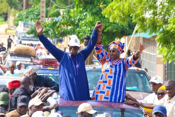 Mimi Touré à Foundiougne : «La victoire est déjà acquise, l’enjeu, c’est le taux de participation» Mimi Touré à Foundiougne : «La victoire est déjà acquise, l’enjeu, c’est le taux de participation»