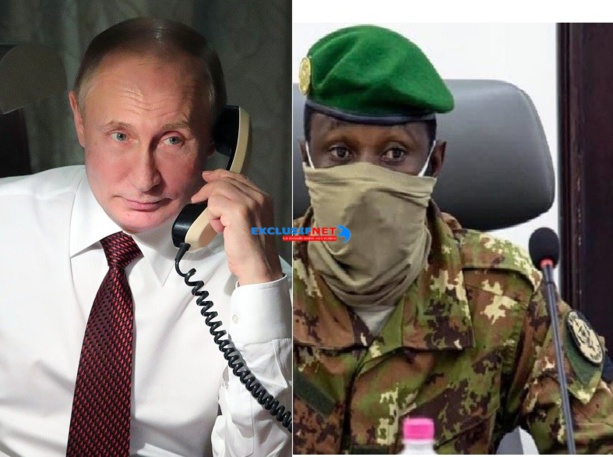 Poutine a appelé le dirigeant malien Assimi Goïta