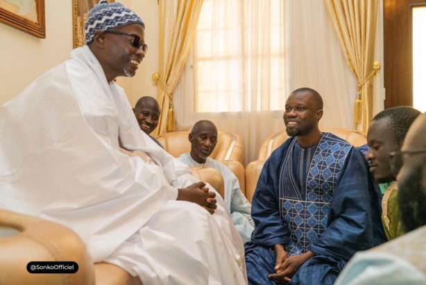 Abdoul Khadre Mbacké à Sonko : "Les témoignages qui me sont parvenus sur ta personne..." Abdoul Khadre Mbacké à Sonko : "Les témoignages qui me sont parvenus sur ta personne..."