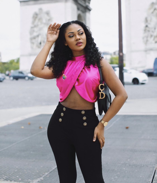 La sublime actrice Marie Paule Adje "brille" à Paris La sublime actrice Marie Paule Adje "brille" à Paris