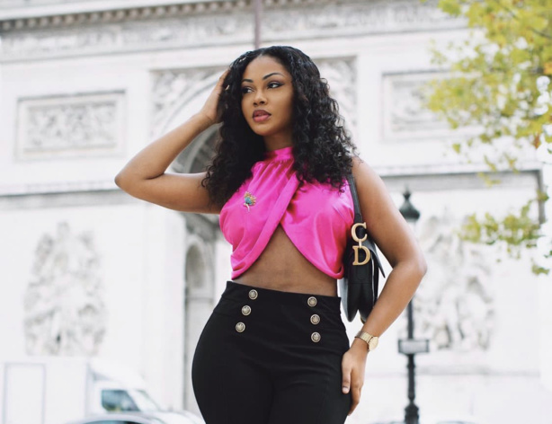 La sublime actrice Marie Paule Adje "brille" à Paris La sublime actrice Marie Paule Adje "brille" à Paris