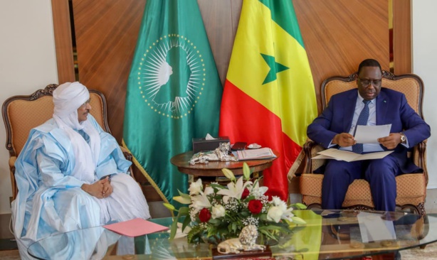 Mohamed EL MOCTAR, nouvel Ambassadeur du Mali au Sénégal reçu par Macky