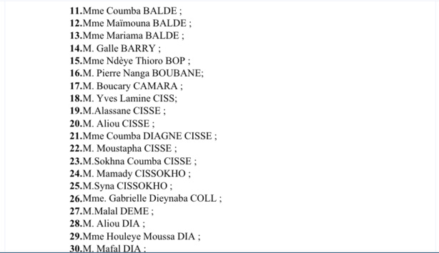 Haut Conseil des Collectivités Territoriales : Voici la liste des 150 nouveaux membres Haut Conseil des Collectivités Territoriales : Voici la liste des 150 nouveaux membres