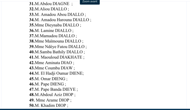 Haut Conseil des Collectivités Territoriales : Voici  la liste des 150 nouveaux membres