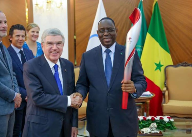 JOJ 2026 : Reçu à dîner par le Président Macky Sall, le Président du Cio satisfait du Sénégal 