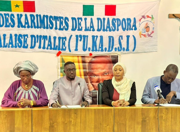 AFFAIRE WADE-FILS : Forte mobilisation de l'Union des Karimistes de la diaspora sénégalaise d’Italie
