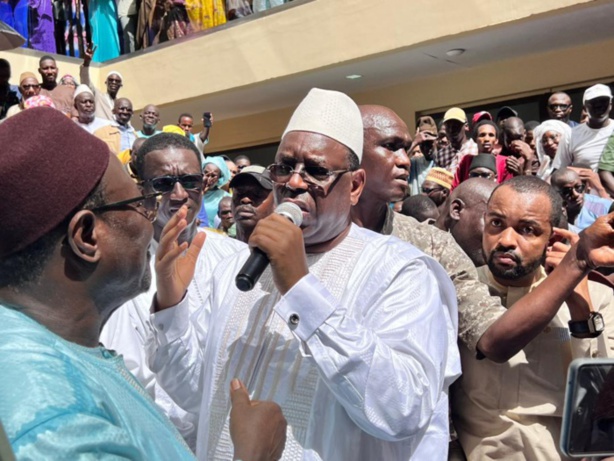 Macky Sall aux responsables de l’APR : « Occupez le terrain pour mieux organiser le parti… » Macky Sall aux responsables de l’APR : « Occupez le terrain pour mieux organiser le parti… »