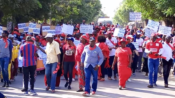 ZIGUINCHOR : Les exigences des travailleurs des collectivités territoriales à Macky