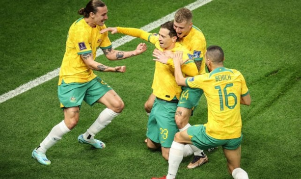 Coupe du Monde 2022 : l'Australie bat le Danemark (1-0) Coupe du Monde 2022 : l'Australie bat le Danemark (1-0)