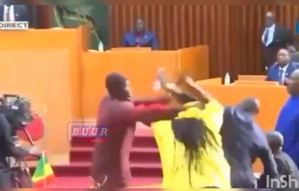  Assemblée Nationale :  Amy Ndiaye giflée par un Député (vidéo)