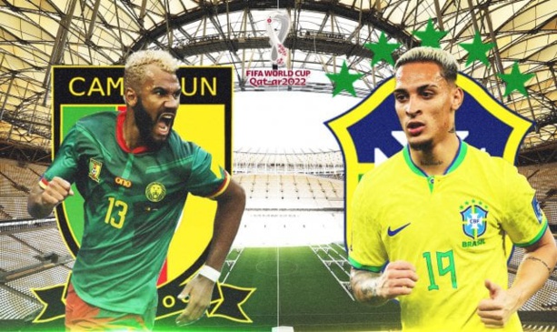 Cameroun - Brésil : les compositions officielles Cameroun - Brésil : les compositions officielles