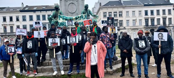 Une forte mobilisation à Bruxelles contre l'emprisonnement de Pape Alé Niang