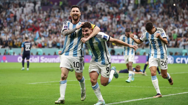 Coupe du monde 2022 : l'Argentine en finale après avoir battu la Croatie Coupe du monde 2022 : l'Argentine en finale après avoir battu la Croatie