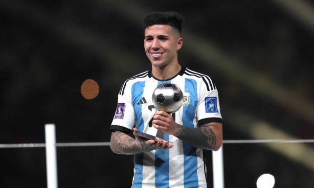 Meilleur jeune : Enzo Fernandez primé Meilleur jeune : Enzo Fernandez primé