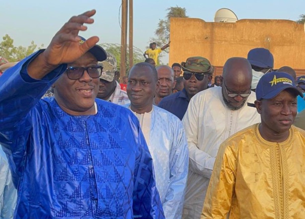 Lancement des travaux de construction de la route du Dieri : Cheikh Oumar Anne gagne son pari, marée humaine à Ndioum