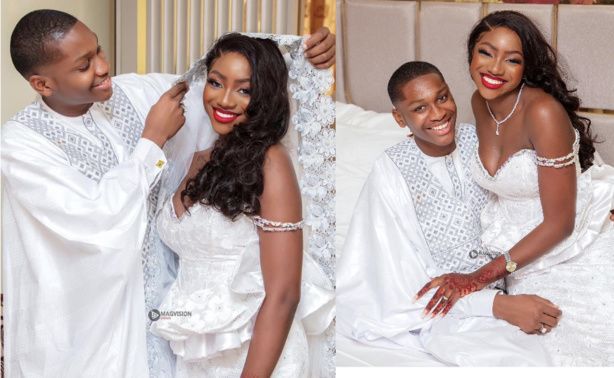 Cheikh Sarr, 19ans, fils du milliardaire Tahirou Sarr, épouse une nymphe Cheikh Sarr, 19ans, fils du milliardaire Tahirou Sarr, épouse une nymphe