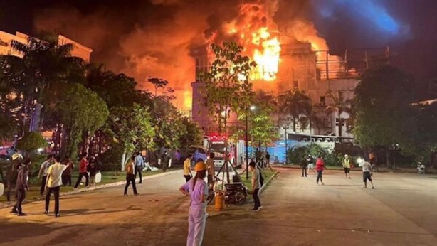 Cambodge: nouveau bilan, 19 morts dans l'incendie d'un hôtel casino