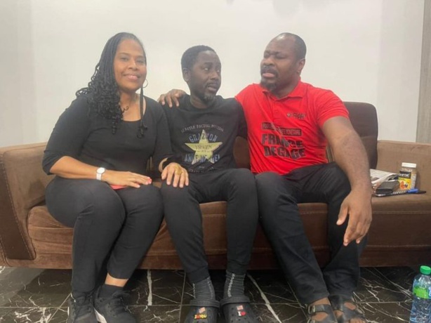 Les activistes Nathalie Yamb et Guy Marius Sagna ont rencontré Pape Alé Niang