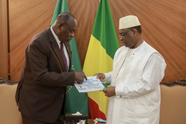 Audience au Palais : Baba Tandian présente un projet de six milliards à Macky Audience au Palais : Baba Tandian présente un projet de six milliards à Macky