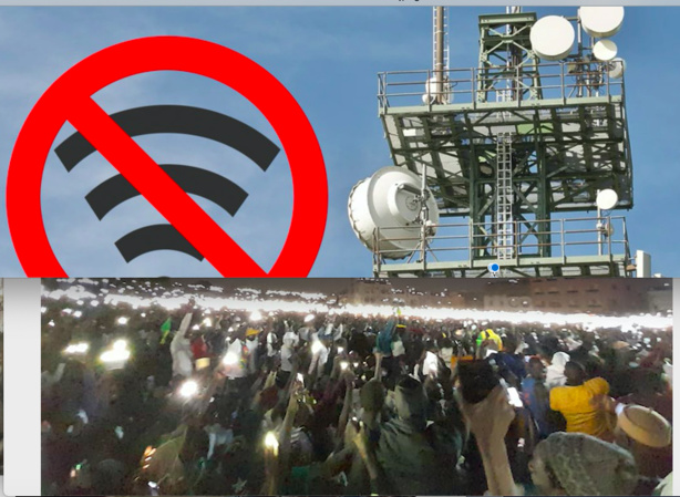 Meeting de Sonko à Keur Massar: des brouilleurs sabotent la connexion internet, l'électricité coupée Meeting de Sonko à Keur Massar: des brouilleurs sabotent la connexion internet, l'électricité coupée