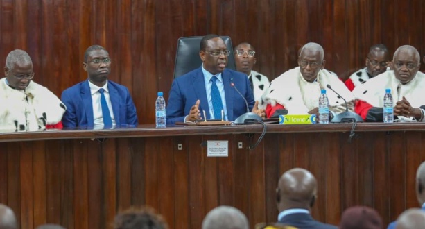 "L'État défendra avec fermeté la justice et les magistrats ", promet Macky Sall "L'État défendra avec fermeté la justice et les magistrats ", promet Macky Sall