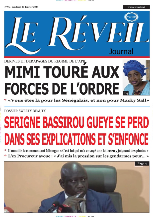 Le Réveil Quotidien du Vendredi 27Janvier 2023 Le Réveil Quotidien du Vendredi 27Janvier 2023