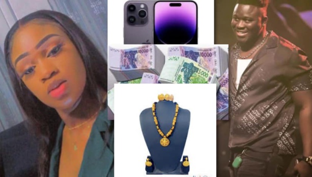 5 millions, iPhone 14, parures en or : La dot du promoteur Lil Boy Gueye à sa future femme 5 millions, iPhone 14, parures en or : La dot du promoteur Lil Boy Gueye à sa future femme