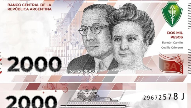 L’Argentine va mettre en circulation un nouveau billet de 2000 pesos L’Argentine va mettre en circulation un nouveau billet de 2000 pesos