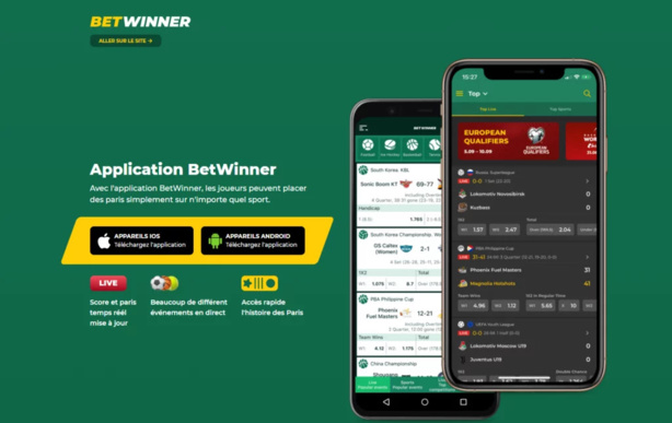 Informations sur l'application BetWinner Informations sur l'application BetWinner