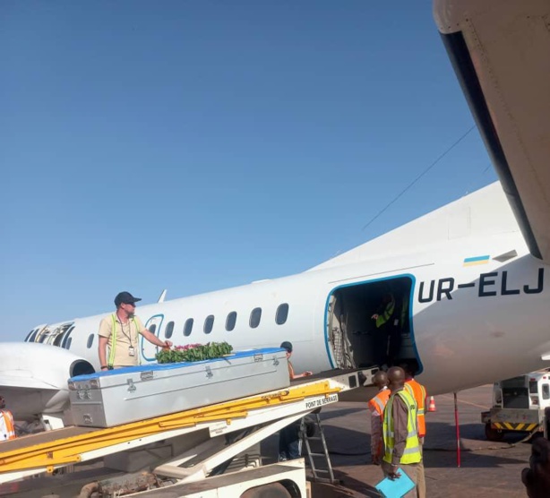 Mali : Les images de la levée du corps des trois militaires sénégalais Mali : Les images de la levée du corps des trois militaires sénégalais