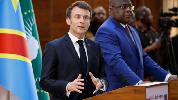 Emmanuel Macron à Kinshasa: la RDC «ne doit pas être un butin de guerre»