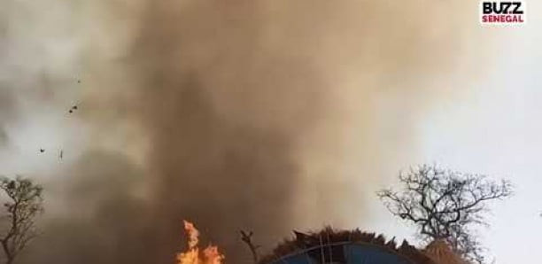 A Kédougou,1 050 cases réduites en cendres dans un incendie